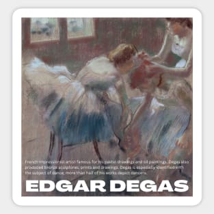 Edgar Degas Sticker